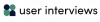 User Interviews